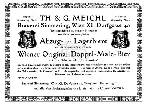 Werbung 1912
