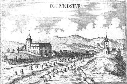 Schloss Hundsturm 1672