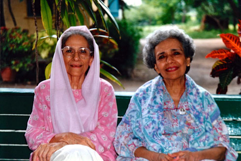 Meherazad ; Roda Mistry  (Lt) & Arnavaz Dadachanji (R)