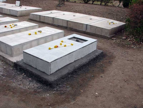 Men's Cemetry, Lower Meherabad, India