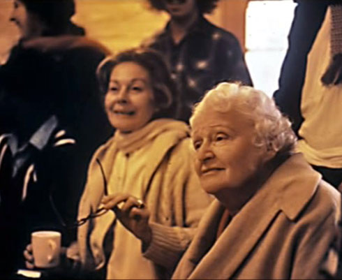 Elizabeth with Jane Haynes