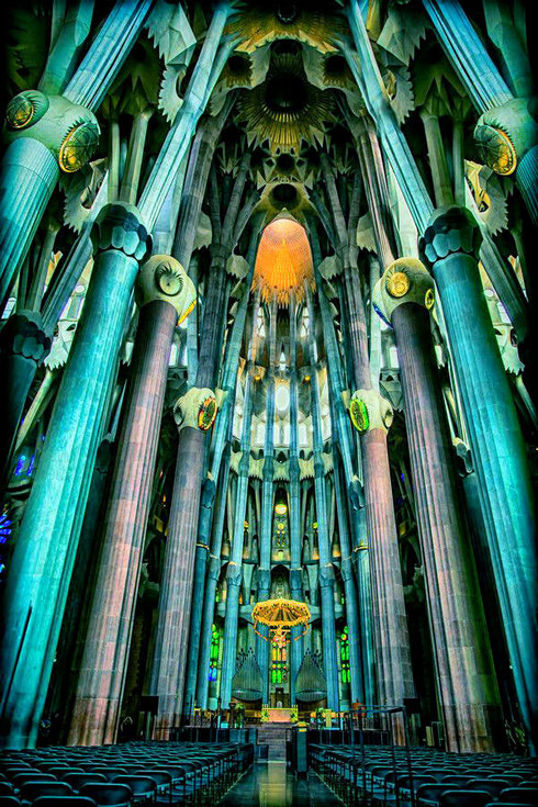 Inside Sagrada - Barcelona
