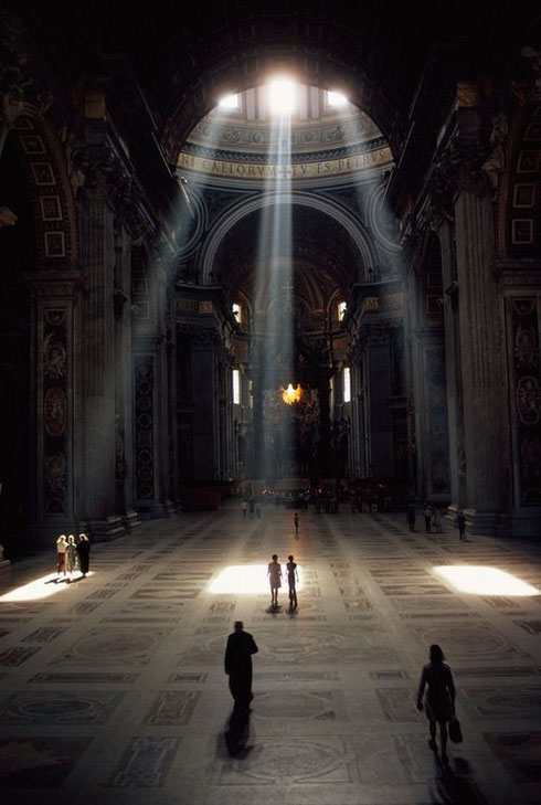 Inside St.Peter's Basilica