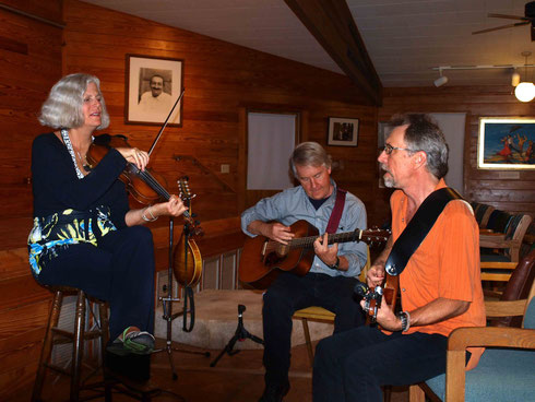 2014 : Playing with Steve Gage & Mark in the Meeting Place at the Meher Center, Myrtle Beach, S.C.