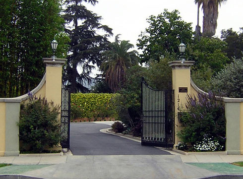 Main entrance, Los Angeles, CA.