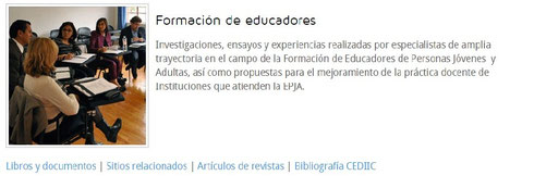 FORMACIÓN DE EDUCADORES