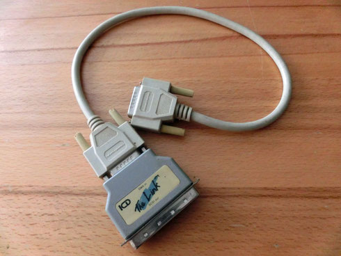 Foto eines Adapters für einen Atari ST-Computer