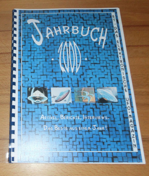 Foto des Deckblatts der Zeitschrift Jahrbuch 2000