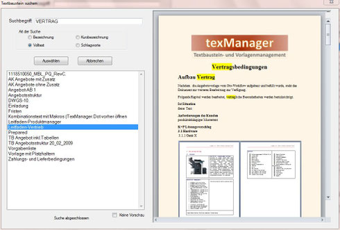 Textbasuteine suchen
