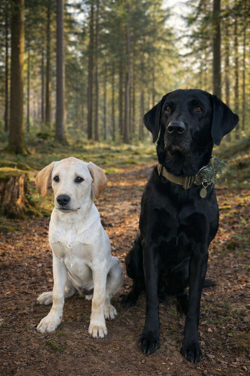 Rechts CP Chap und links CP Indiana Jones aka Indy