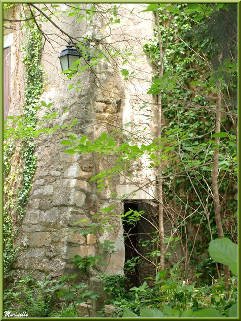 Bâtisse abandonnée dans le village d'Oppède-le-Vieux, Lubéron (84)