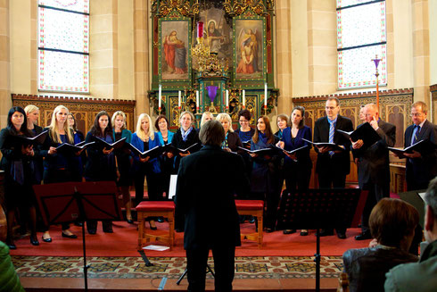 Chor ConTakt- SalzArt Konzert am 5. April 2014- Pfarrkirche Nußdorf