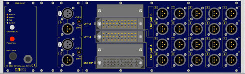 Mic preamp / splitter / distributor