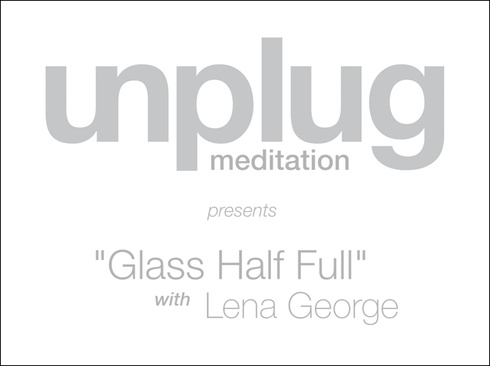 Lena George at unplug meditation
