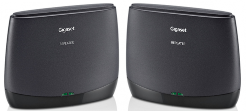 Der Gigaset Repeater 2.0 erweitert den Funkbereit von Festnetztelefonen