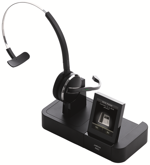 Jabra  PRO 9460 (Mono): Schnurloses DECT-Headset mit Softphone-Unterstützung