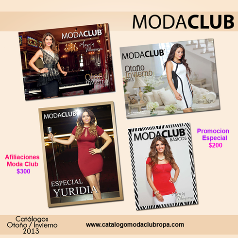 afiliaciones moda club, promocion especial