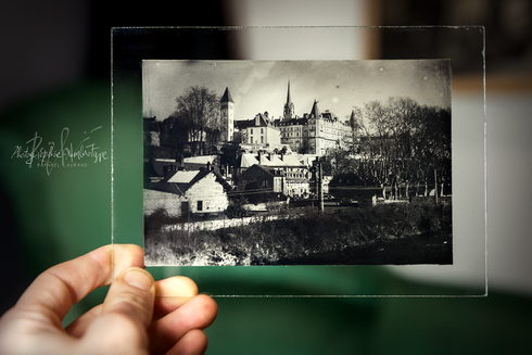 ©Raphaël Laurand - "Pau n°1" : collodion humide sur verre 13x18 cm