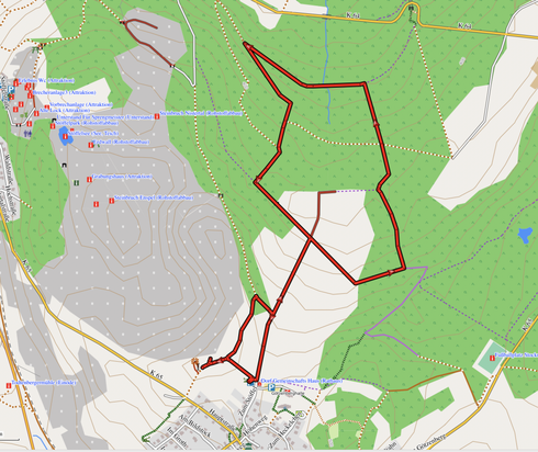 GPXTrack "5 km Schneckenwanderung"