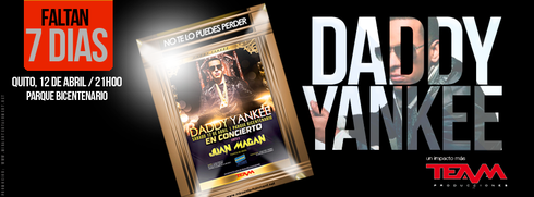 DADDY YANKEE EN QUITO