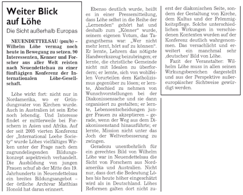 Fränkische Landeszeitung, 30.7.2014