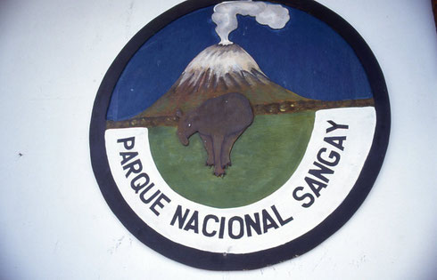 Nationalpark Sangay mit dem aktiven Vulkan Sangay Bergsteigen Sangay