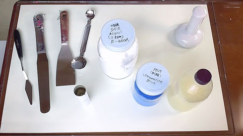 油絵具の作り方-1 How to make oil color