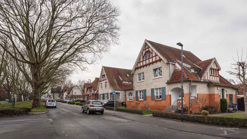 Die Arbeitersiedlung Teutoburgia in Herne im Ruhrgebiet