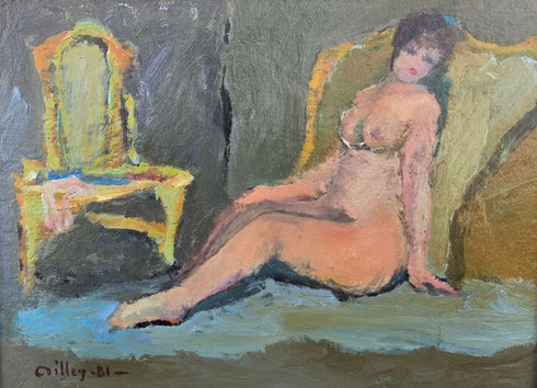 Edouard-Marcel SANDOZ, Alice BAILLY, Fernand GAULIS, Paul LEPINARD, Robert HAINARD, Ernest BIELER, R.-TH. BOSSHARD, Ramon DILLEY, Armand ROUILLER, Géa AUGSBOURG, Charles CHINET, Charles PARISOD, David BURNAND, Eric SANDRI, EXPOSITION DE TABLEAUX, HUILE