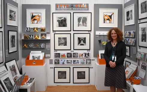 Lucy At Contemporary Craft Fair Bovey Tracey June 2017