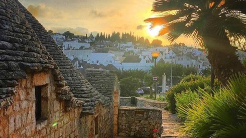 Alberobello und die Trulli Häuser