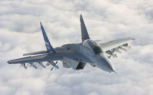 MiG-35 si tratta della versione da esportazione del MiG-29M/M2