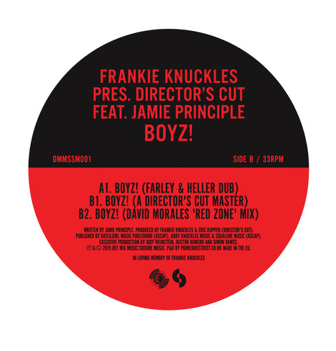 Frankie Knuckles Pres. Director’s Cut Feat. Jamie Principle