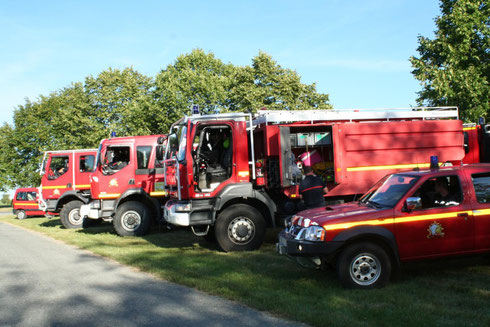 les pompiers de SAINT SERNIN SUR RANCE