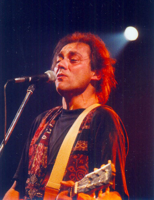 Werner Dannemann bei einem Konzert im Jahr 1990 in der Riedlinger Stadthalle. Foto: Miche Hepp