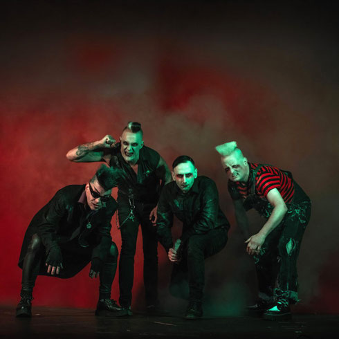 Legendenalarm: Seit 45 Jahren mischen Demented Are Go aus dem walisischen Cardiff in der Speerspitze der europäischen Psychobilly-Bands mit. Foto: Promo