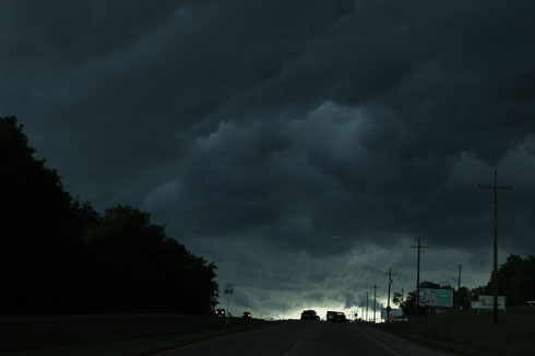 Sturm auf der Route 66, Oklahoma