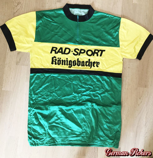 Königsbacher Brauerei Koblenz  Rennrad-Trikot - Rad-Sport  um 1960 