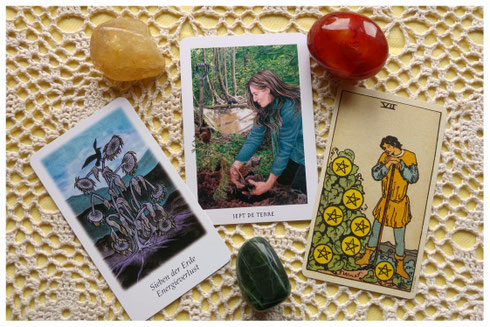 Decks: Vision Quest Tarot - Gaian Tarot - Smith-Waite Centennial Tarot