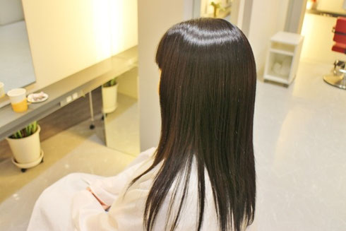 横浜で縮毛矯正　東横線綱島のキュライヘアー