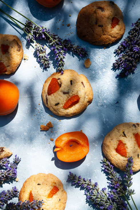 recette cookies abricot lavande