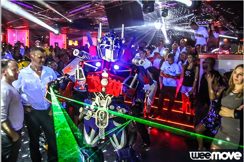 soirée, party , nightclub , club , discotheque, soirée , event , summer, performer , robotlaser