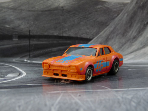 Faller AMS AURORA AFX Ford Escort orange