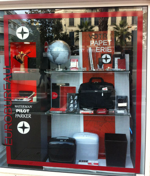 Vitrine papèterie