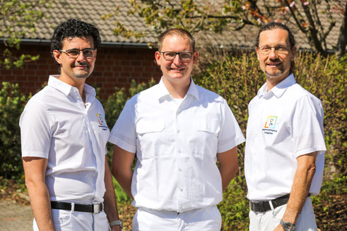 Das Praxisteam der Gemeinschaftspraxis Knigge und Dr. Seemann. Hausärzte in Hambühren und Ovelgönne.