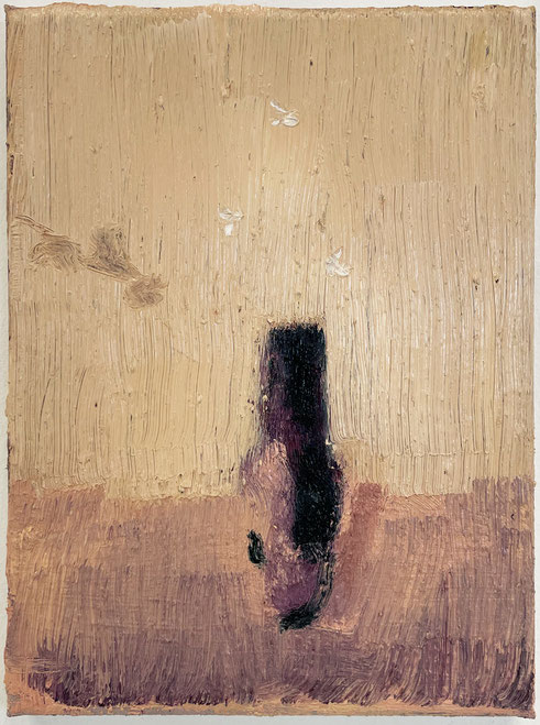 ot, oel auf leinwand,24 x 18cm, 2024