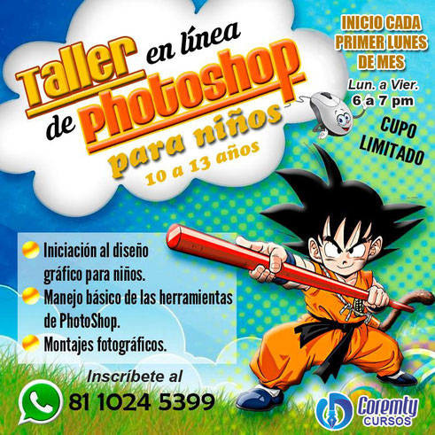 Photoshop para Niños en Monterrey