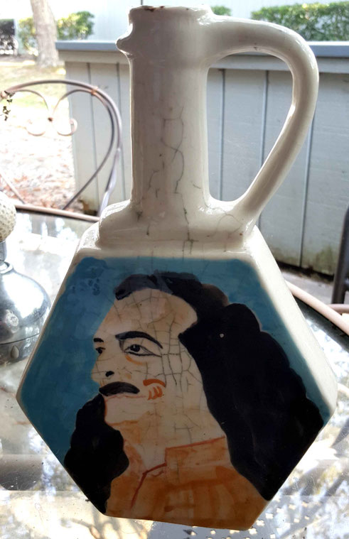 Ceramic bottle. Courtesy of Al Grasso