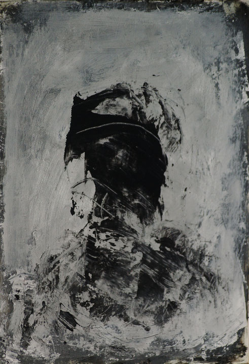 Quixote, Acryl auf Karton, 30x20, 2018