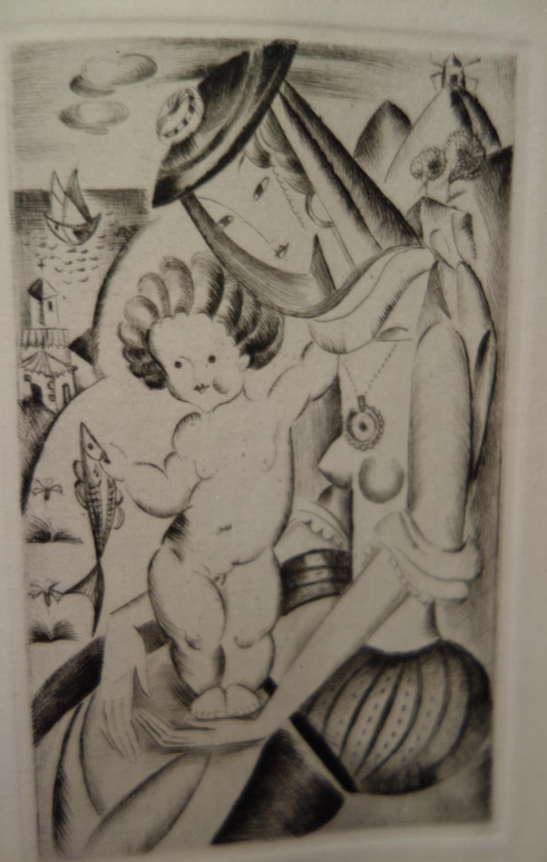 Valéry LARBAUD, Caderno, Au Sans Pareil, 1927, pointes sèches de Mily POSSOZ, livre rare, édition originale